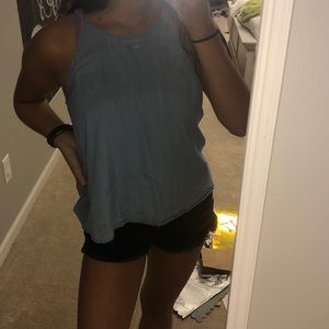 Light blue tank top